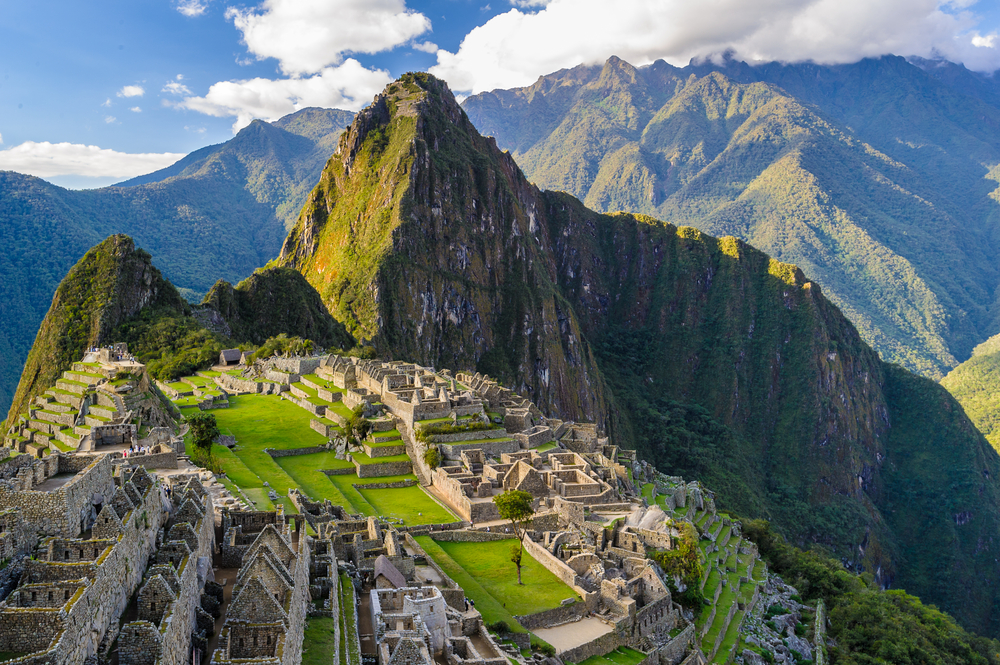 Machu Picchu in Peru, a UNESCO World Heritage Site