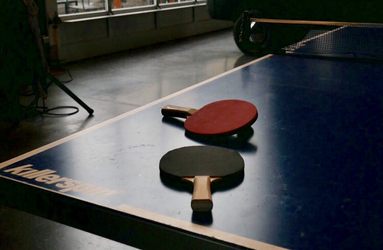 Every Roula ride starts with a good game of Table Tennis