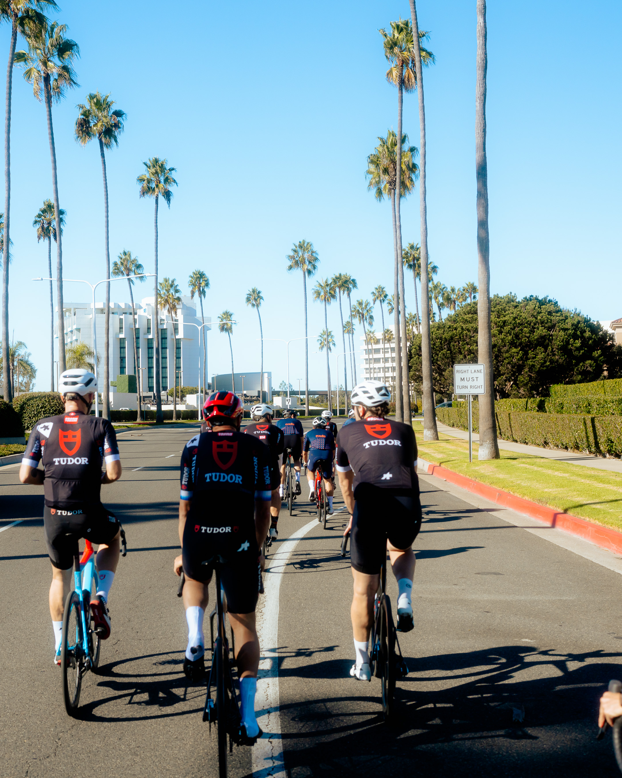 Tudor Pro Team Corporate Ride along PCH, Laguna, Newport Beach. Image